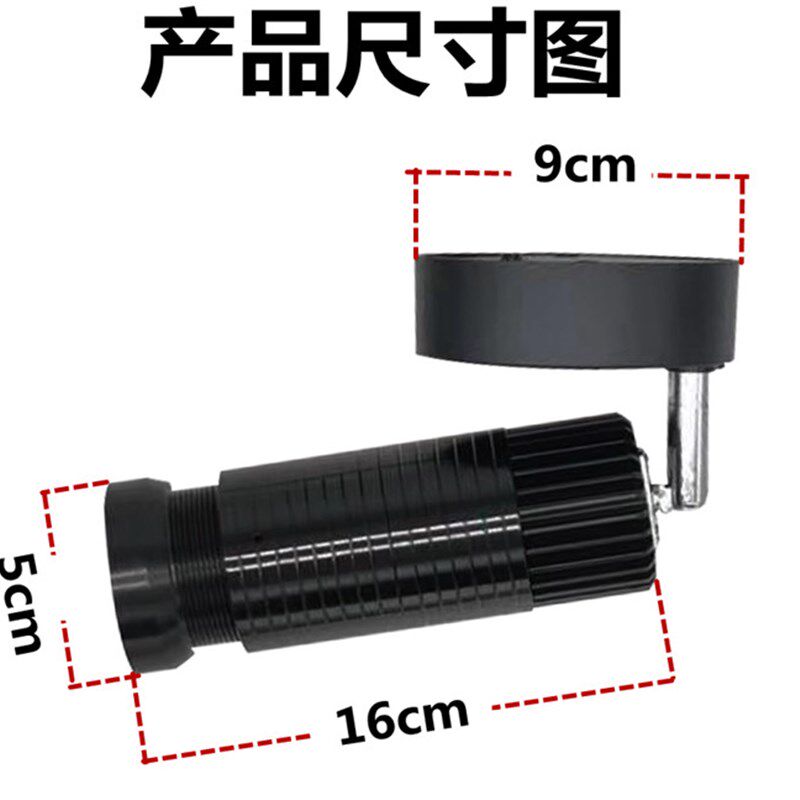 洗手间男女标志投射灯地面方向箭头指引超市商场厕所卫生间投影灯