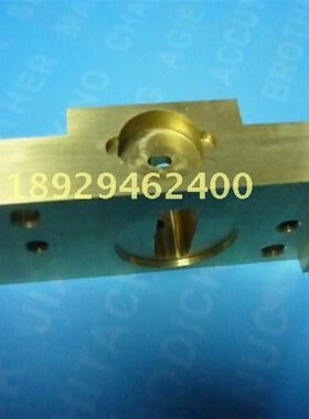 慢走丝线切割配件SEIBU西部机下机头给电子座S874铜座66*21*30t