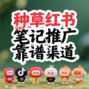 小红xhs书推流代投小红薯推广笔记投放作品xhs加热推广笔记