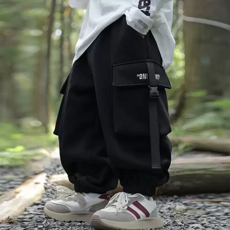 男童冬装裤子2026新款儿童秋裤子