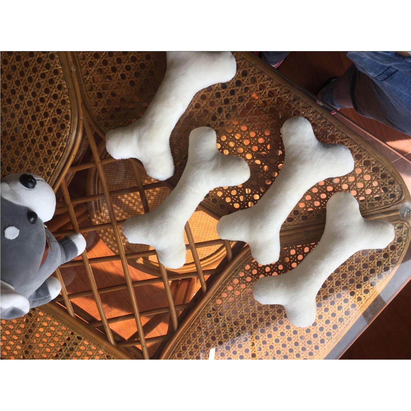 光棍节毛绒玩具小礼物骨头玩偶仿真单身狗狗粮啃咬创意玩偶抱枕