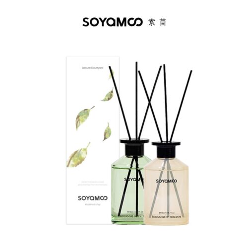 SOYAMOO桂知时节索苜桂影疏香薰馥桂佳酿无火香薰液自在闲庭助眠