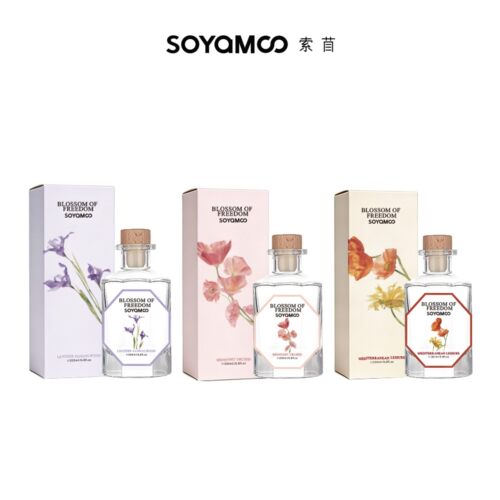 SOYAMOO木兰诗雨卧室扩香索苜花林柔境西苔香氛花香植物学香薰液
