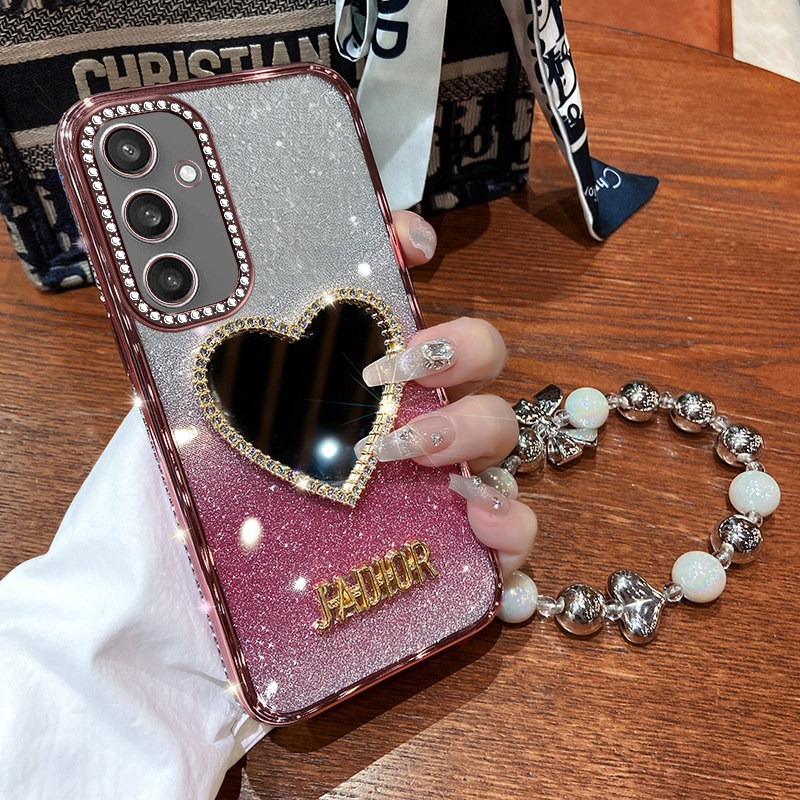 适用三星s25手机壳s25十保护套硅胶S9310镜头全包galaxys气囊9360防摔软壳galaxy女带钻镜子外壳个性网红潮牌
