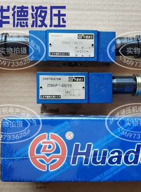 华德溢流阀 ZDB6VP1-40B/315 ZDB6VA2/200 Z2DB6VC/100 50 VB VD