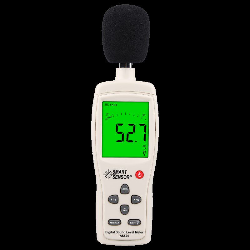 希玛AS824分贝仪噪声测试仪高精度专业级检测仪声级计噪音测试仪