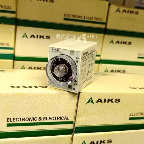 原装AIKS爱克斯时间继电器ST3PA-B(JSZ3A) 1S 8脚