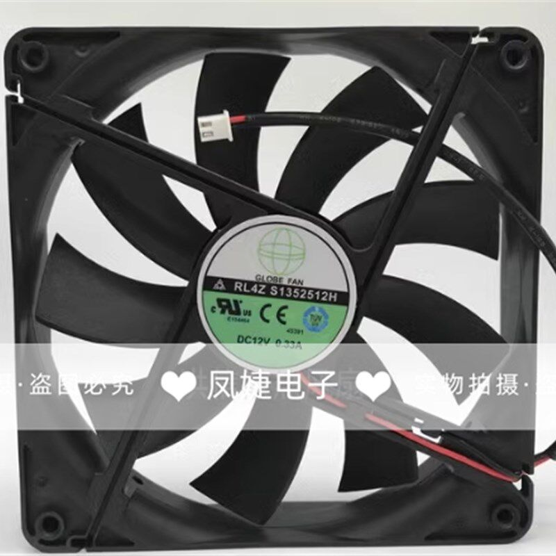 GLOBE FAN RL4Z S1352512H 12V 0.33A 13.5厘米 机箱电源散热风扇