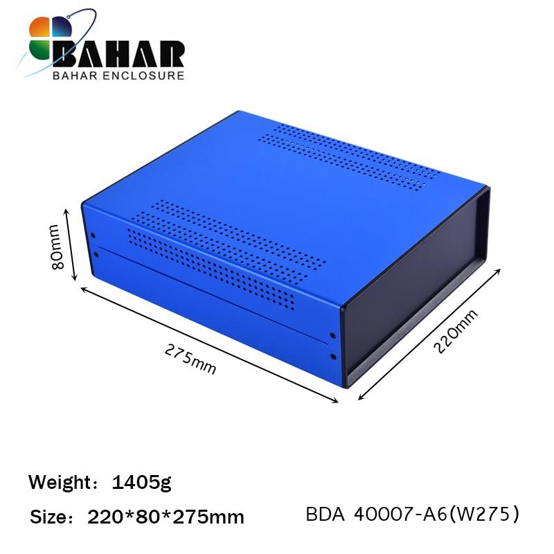 巴哈尔壳体工厂直销铁皮机箱 台式机箱仪表外壳BDA40007-W275