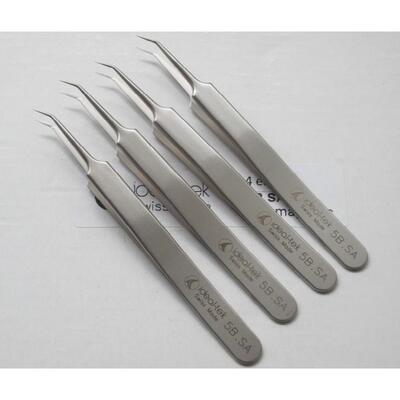 瑞士镊子IDEAL-TEK原装5B.SA 不锈钢弯细尖镊子 原装正品