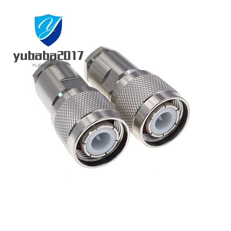 大功率高压连接器HN-J-7 HN公头装配RG393/RG214/RG213大功率电缆 - 实物图