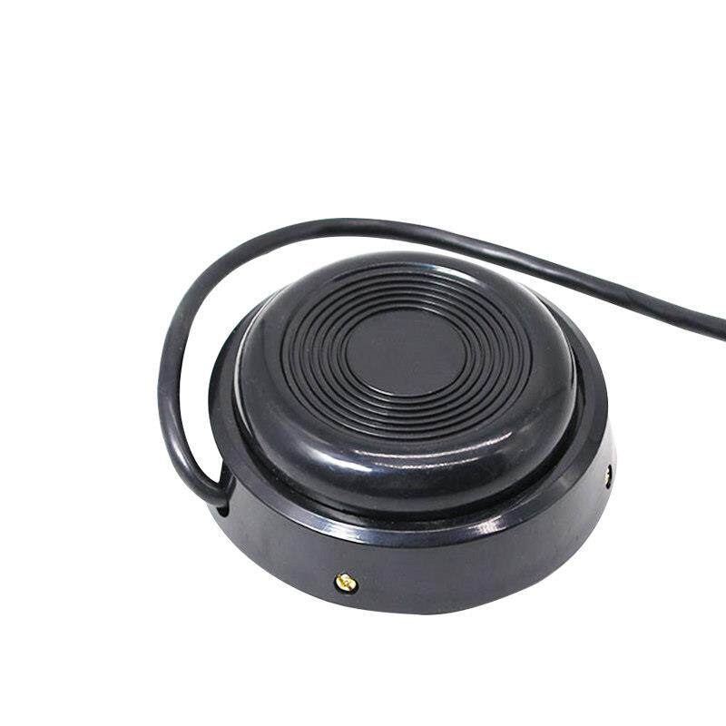 脚踏开关2米10cm带线TFS-201点胶机端子机踏板脚踩式开关10A 220v