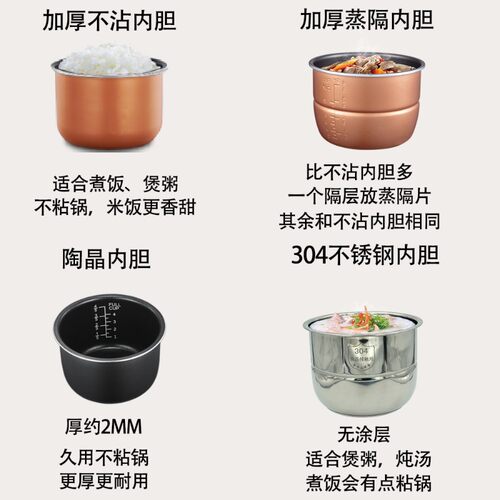 乐德喜智能电压力锅家用小型迷你4人3升5L电饭锅高压锅全自动饭煲