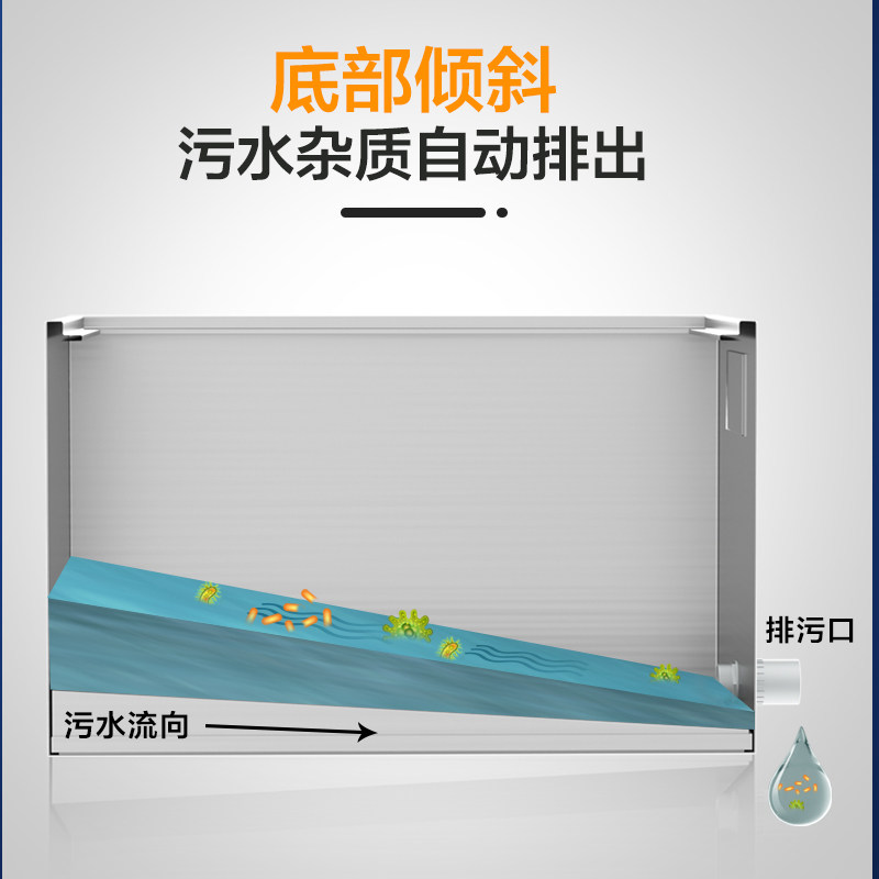 鱼池水循环系统室外鱼池过滤器过滤装置养锦鲤大型过滤设备净化水