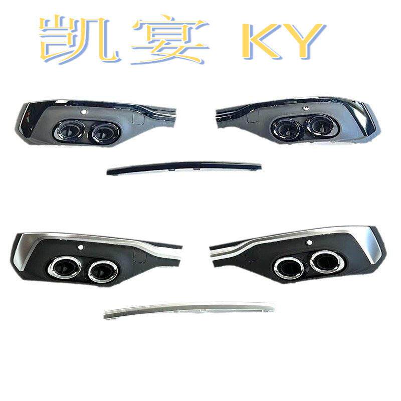 适用于奥迪Q5L轿跑款sportback改装SQ5尾唇尾喉21222324款Q5L