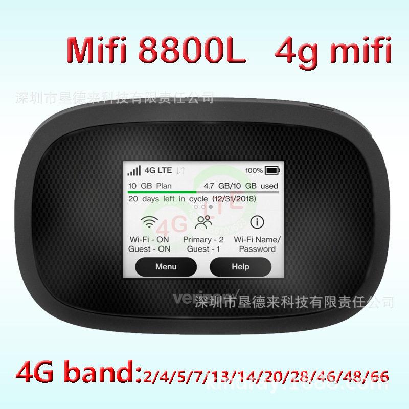 inseegoMifi8800lJetpack4G随身WiFi插卡路由器lte全球通用