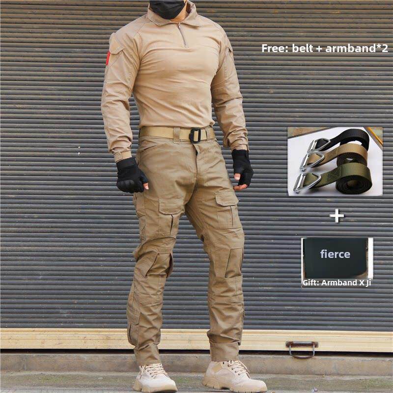 春季户外蛙服C战术保迷彩套装男女S长袖工装裤安工作JOD服耐磨防