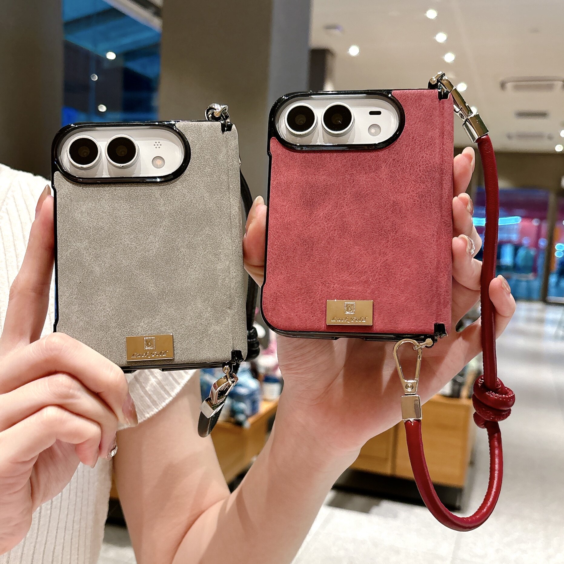 苹果折叠翻盖磁吸支架手机壳