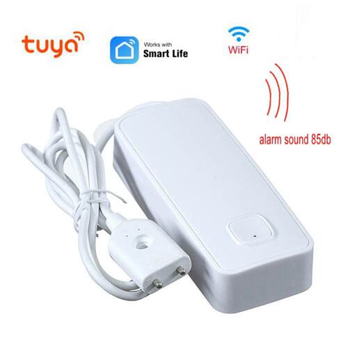 WiFi涂鸦智能水浸探测器TUYA WiFi漏水警报器漏水警报器APP推送
