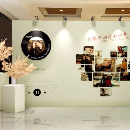 婚礼留影区背景墙素材全套kt板布置简约农村酒店结婚现场迎宾道具