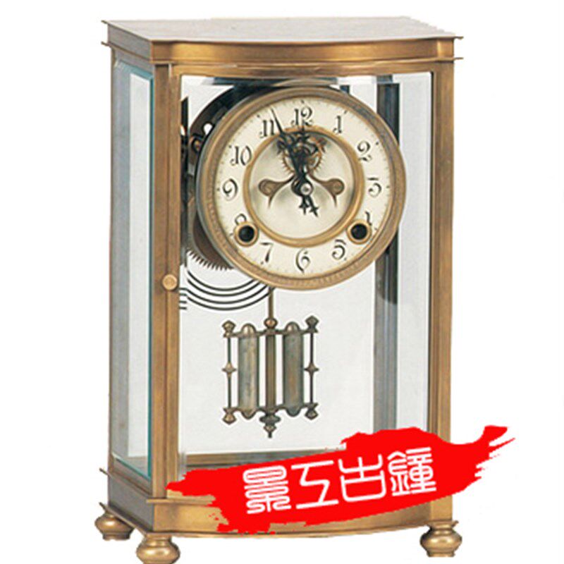 钟表 仿古钟表 欧式 古典 机械座钟 明卡轮四明钟