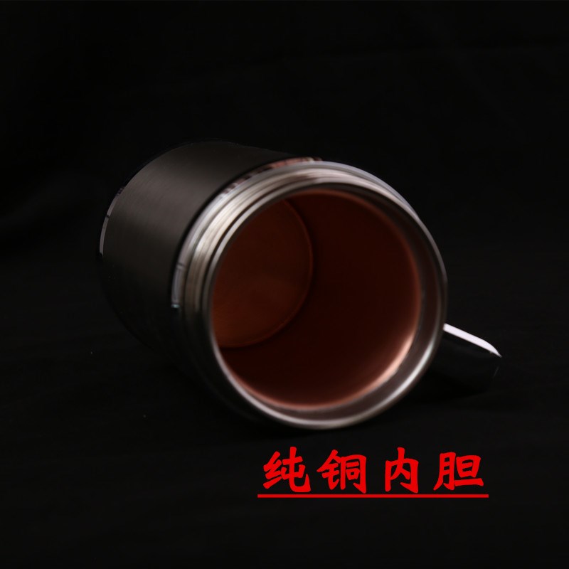 补铜水杯纯铜保温杯紫铜杯铜制杯纯铜水杯黄铜杯紫铜内胆杯铜茶杯