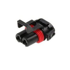 DJ70282C 21汽车连接器插头插件2P护套12065863线束12052613 4.8