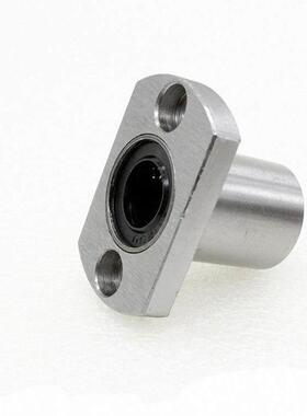 带座加长直线椭圆双切边法兰轴承LMH16直线轴承 现货供应