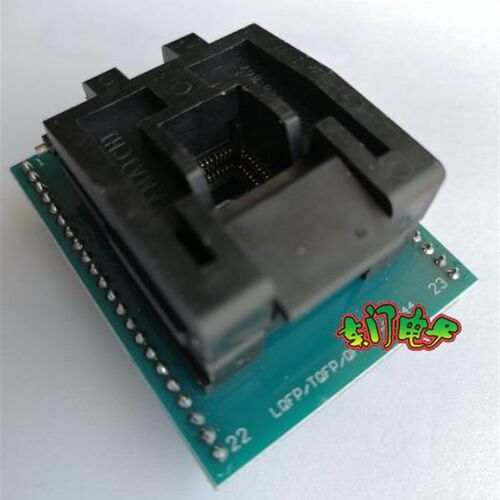 SA245A-B4805西尔特610P测试TQFP44转DIP44烧录座500P 501S 600P