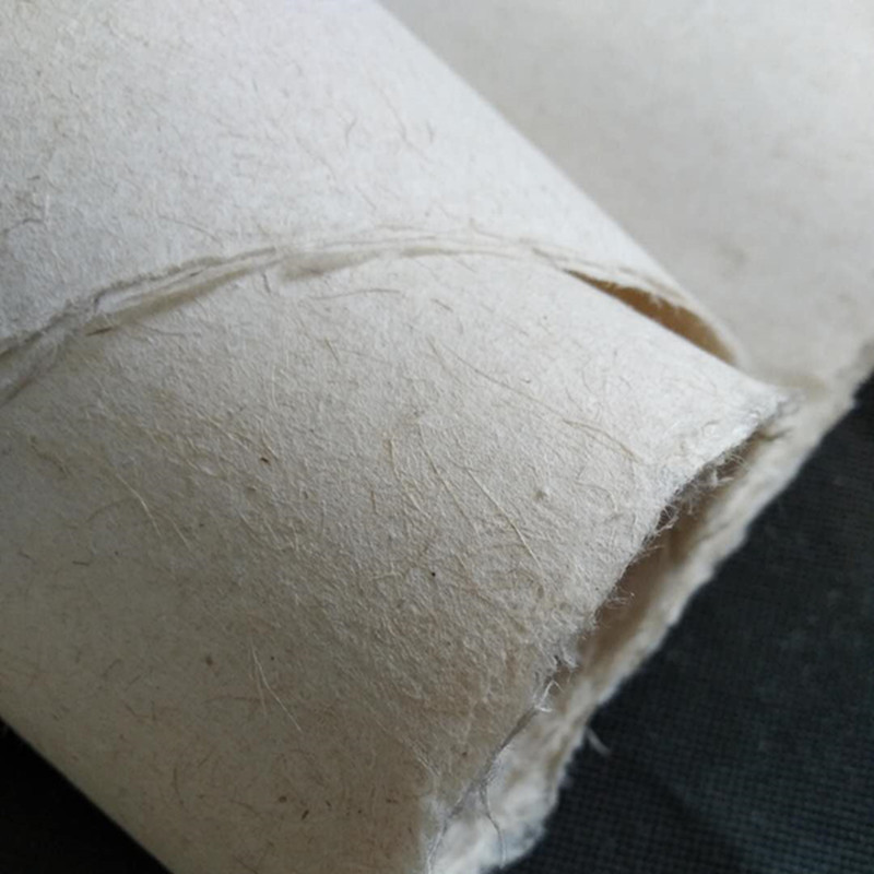 安徽加厚宣纸四尺 手工半生熟皮纸 国展书法用麻纸 构皮山麻纸陈