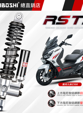 比博士RST3后减震赛艇S350无极SR150升仕350D龙嘉XDV250/300避震