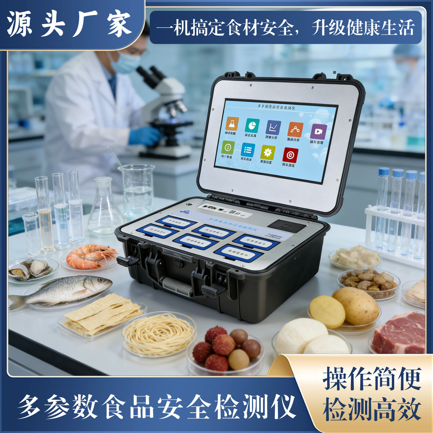 食品添加剂安全检测仪满足户外图片