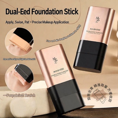 Double-Ended Concealer Stick双头遮瑕粉底膏持久不脱妆无瑕底妆