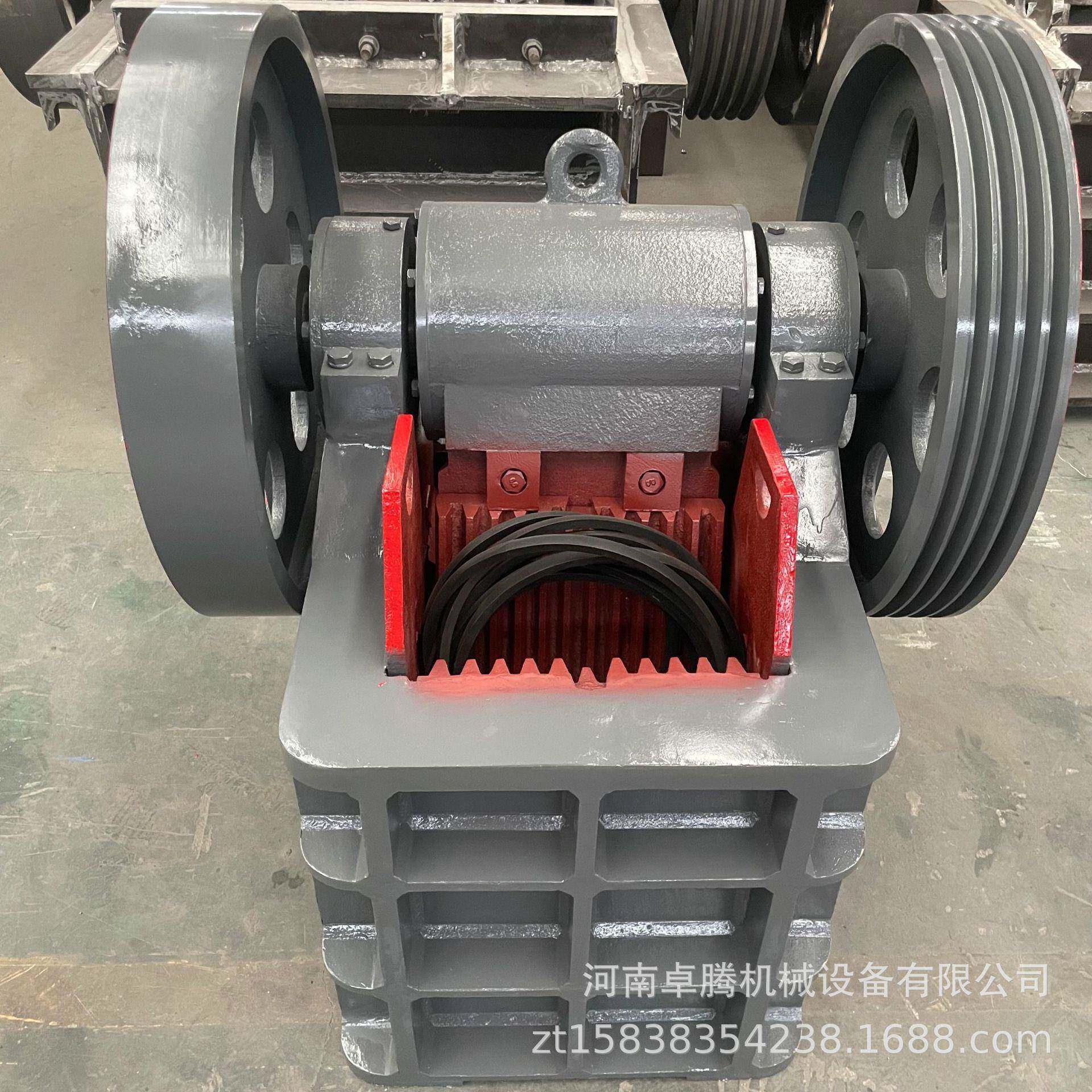 鹅卵石破碎机小型碎石机鄂式破碎机混凝土水泥石块建筑垃圾粉碎机