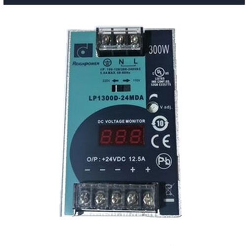 台湾昂鼎导轨式开关电源LP1300D-24MDA 带数显AC/DC高效能300W24V