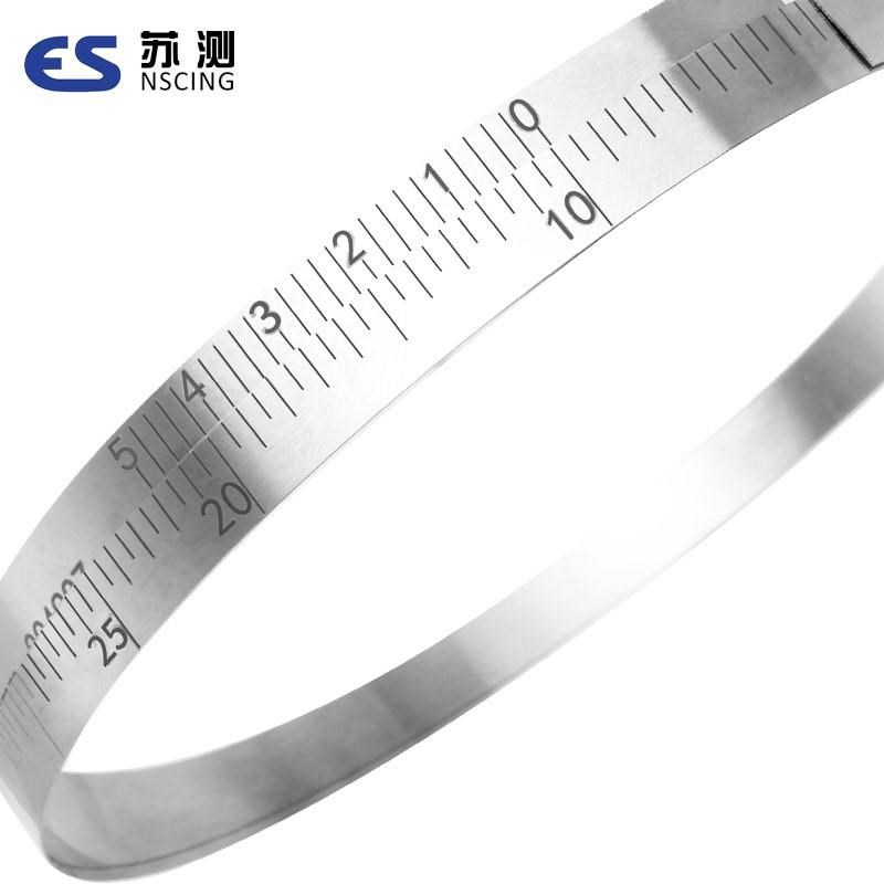 新品内径尺精密π尺不锈钢派尺测量仪内径量具密封圈内径派尺豁
