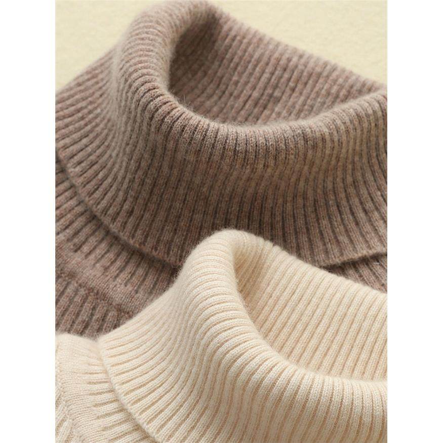 配大衣的高领毛衣女秋冬2025新款修身长袖内搭洋气针织加厚打底衫