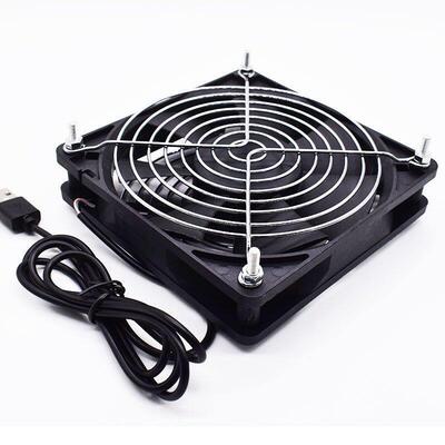 4 5 6 8cm 9 12cm 14cm usb散热风扇5v静音机箱路由器机顶盒风扇