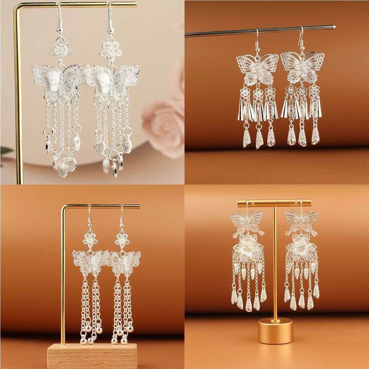 少数民族风孔雀耳坠合金牛角耳环景区热卖钛合金电镀流苏耳饰,饰品/流行首饰/时尚饰品新,民族风耳饰,淘宝优惠券,粉丝福利购,淘宝优惠卷