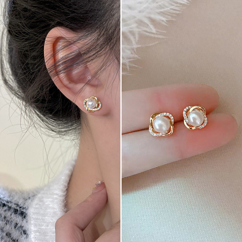 气质珍珠耳夹复古法式高级感小众耳环小巧通勤耳洞耳饰,饰品/流行首饰/时尚饰品新,耳夹,淘宝优惠券,粉丝福利购,淘宝优惠卷