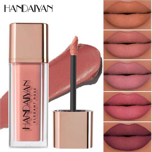 8 Colors Quick Dry Lip Gloss 雾面哑光不沾杯唇釉