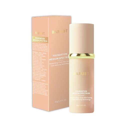 Liquid Foundation4合一温粉底霜40g自然轻薄彩妆面部遮瑕粉底液