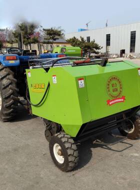 小型圆捆捡拾打捆机江苏麦秆稻草捡拾打捆机价格