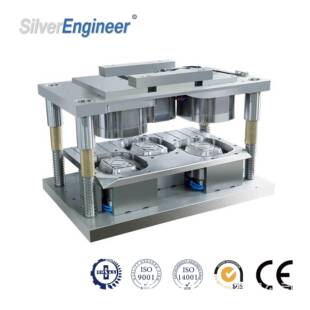 厂家直销铝箔容器模具研发一出多铝箔餐盒模具定制