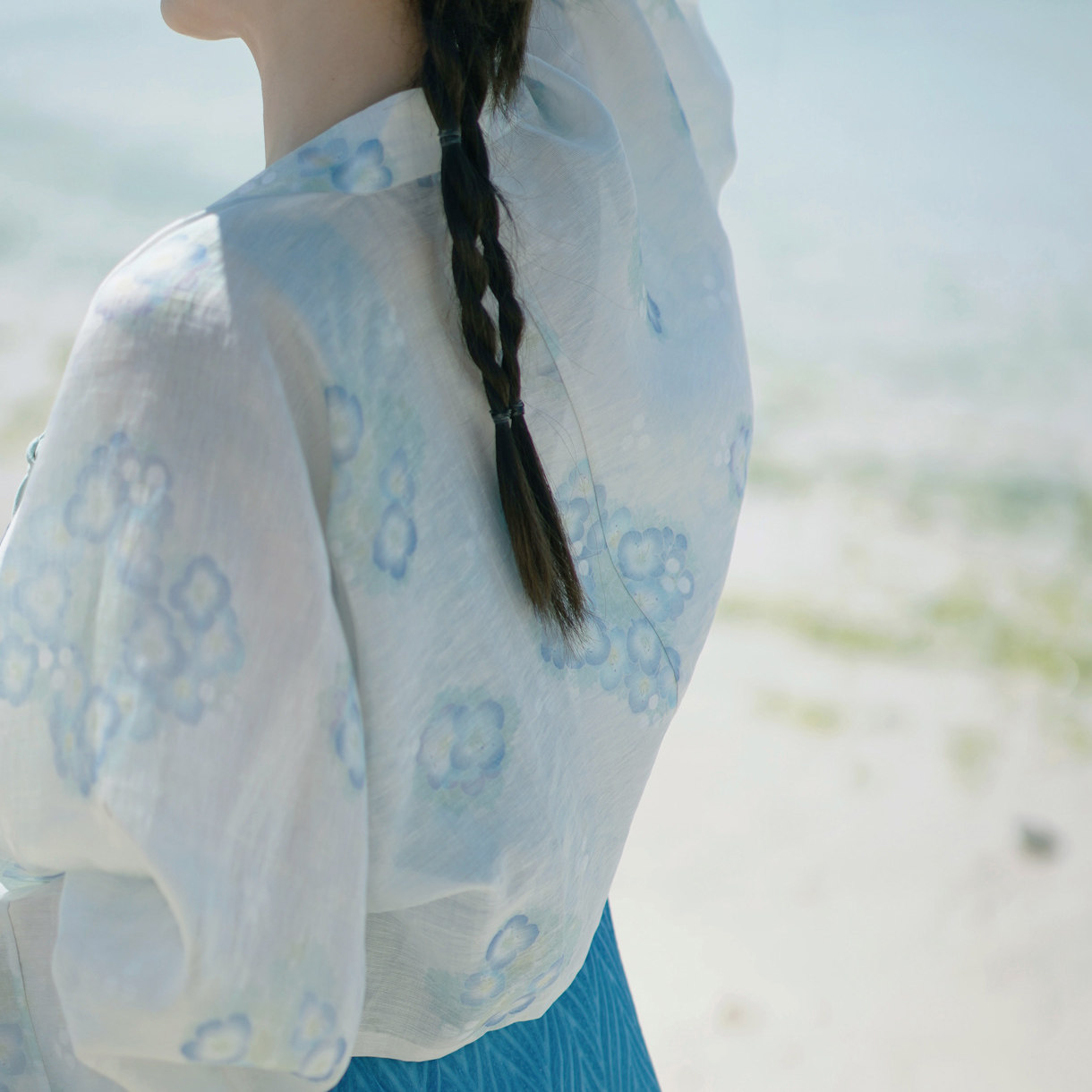 茱萸汉服|婆婆纳 法门寺披衫&唐背子 唐制汉服日常上衣夏款女装