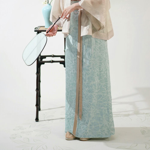 【国丝走秀款】茱萸汉服｜开片釉 两片裙 汉服日常宋制女装半身裙