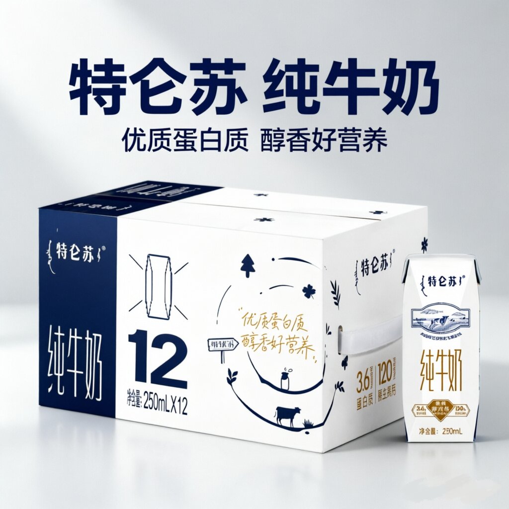 蒙牛特仑苏纯牛奶早餐奶
