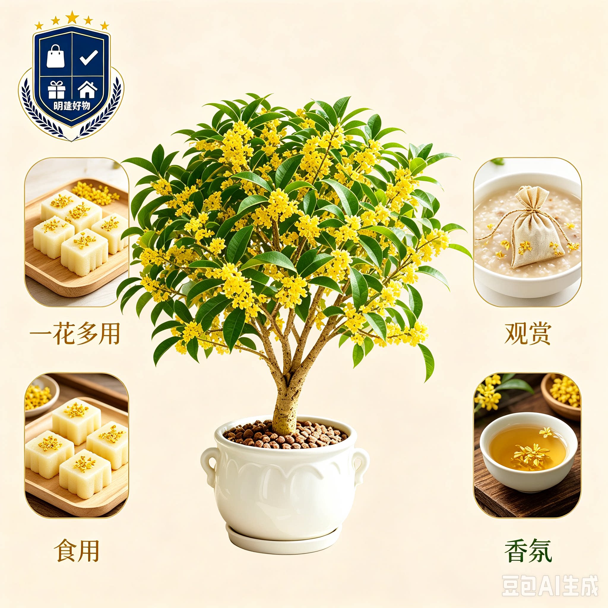 桂花盆栽四季桂树苗浓香型室内庭院好养种植简单栽种CX3