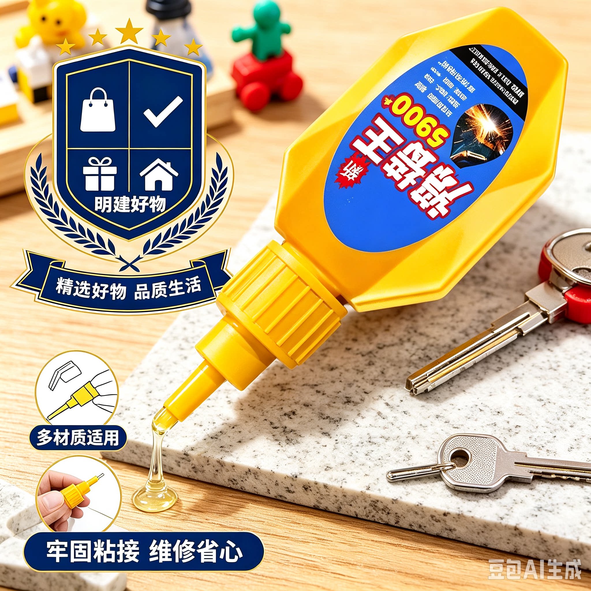 5900强力焊接胶万能通用粘鞋防水粘金属陶瓷塑料木头石材速干胶CX