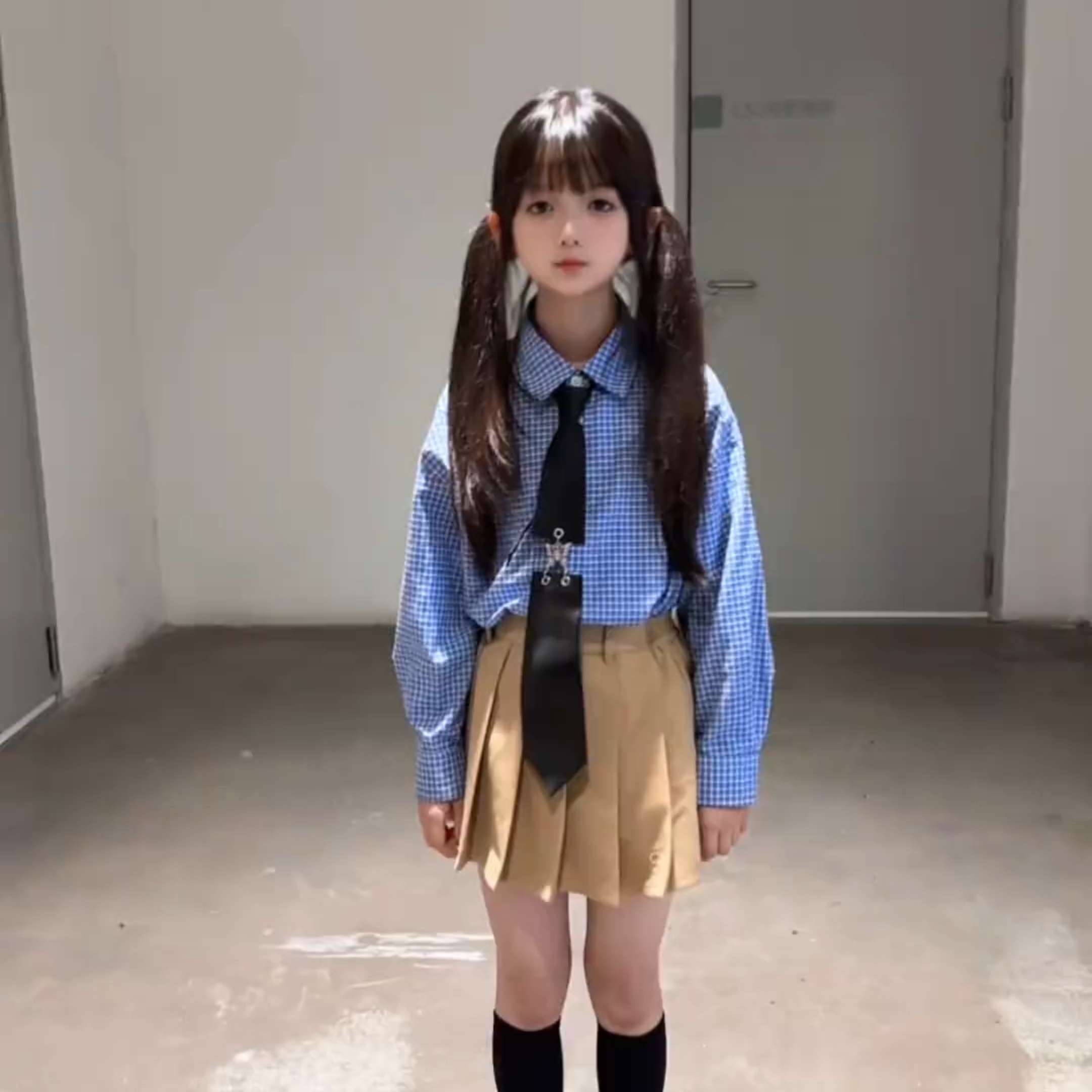 女童校服裙儿童英伦百褶半身裙小学生幼儿园表演出短裙2020新款秋